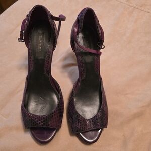 White House Black Market Purple Women's Shoes